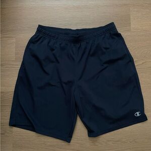 Champion Men's Dark Blue Athletic Shorts